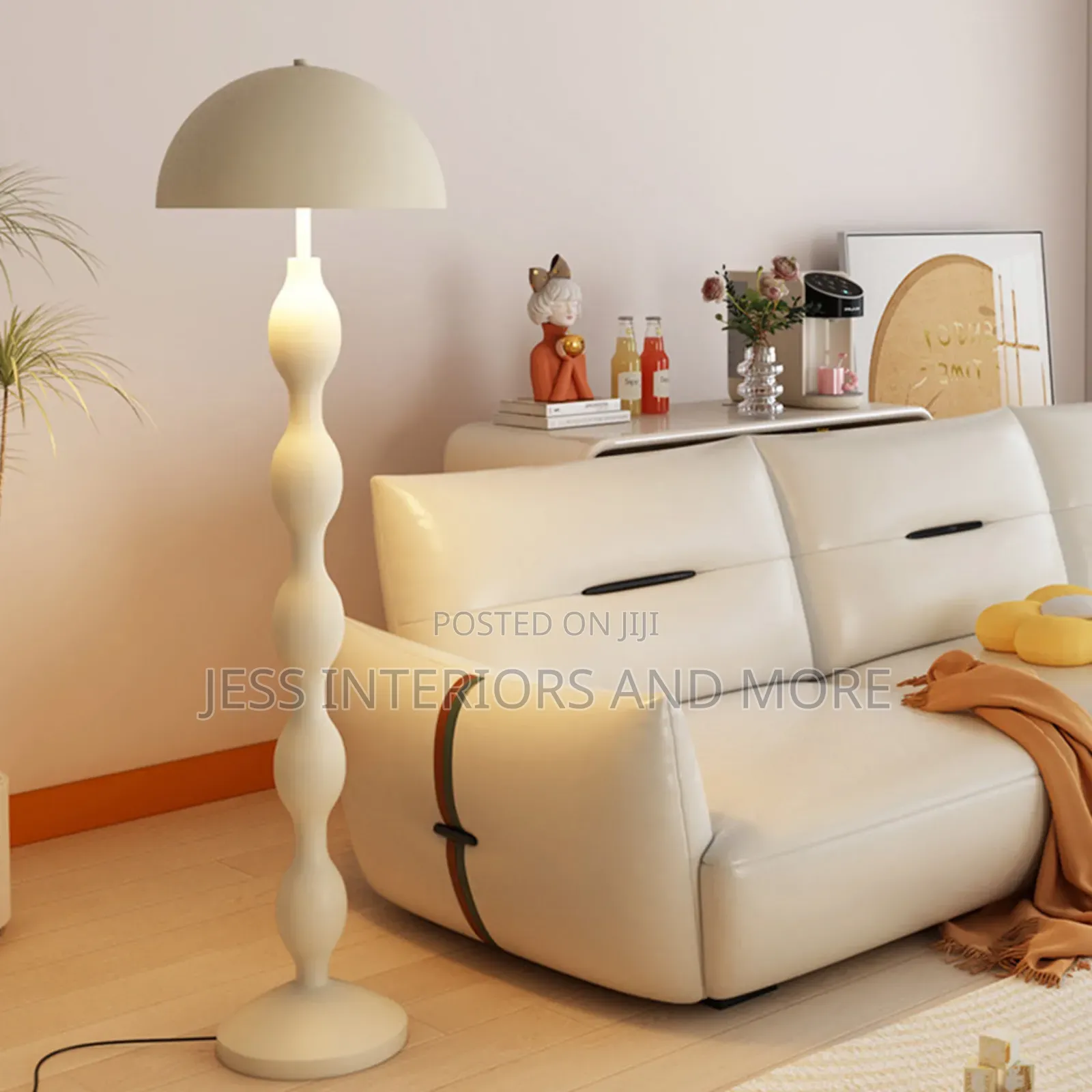 Floor Lamp(White) Mushroom