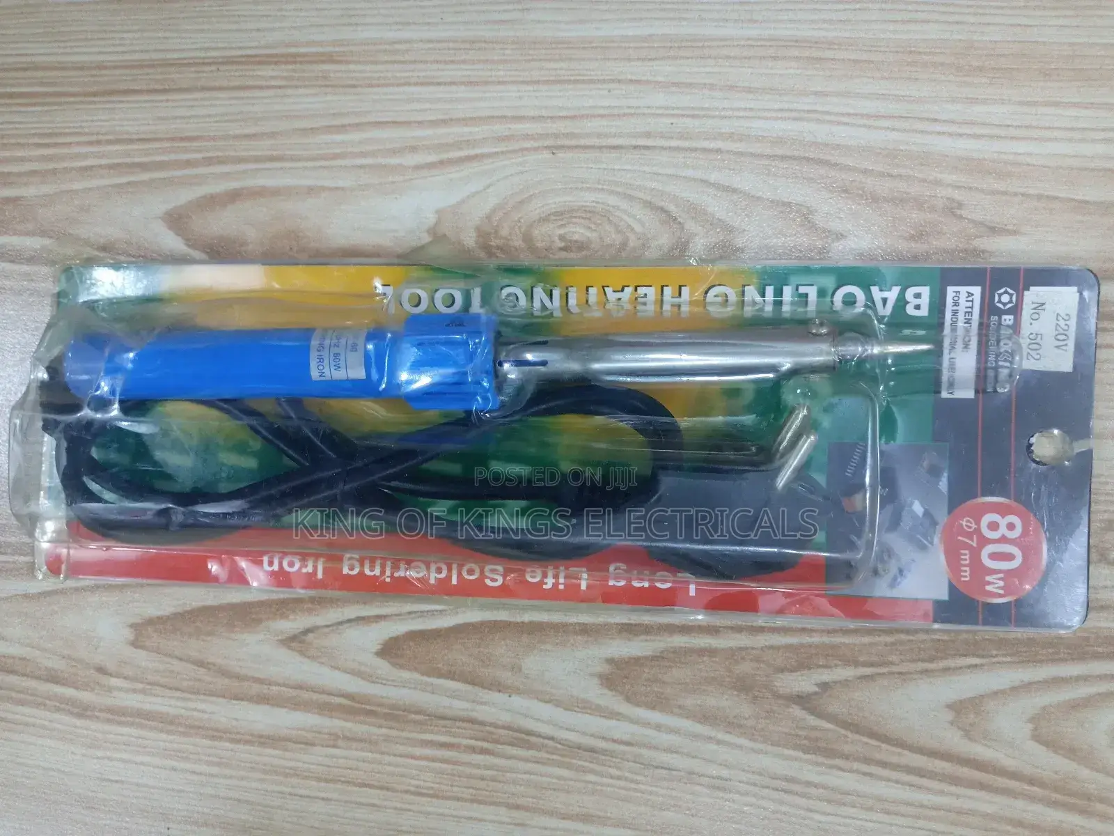 Electric Soldering Iron – (80w) High Heat