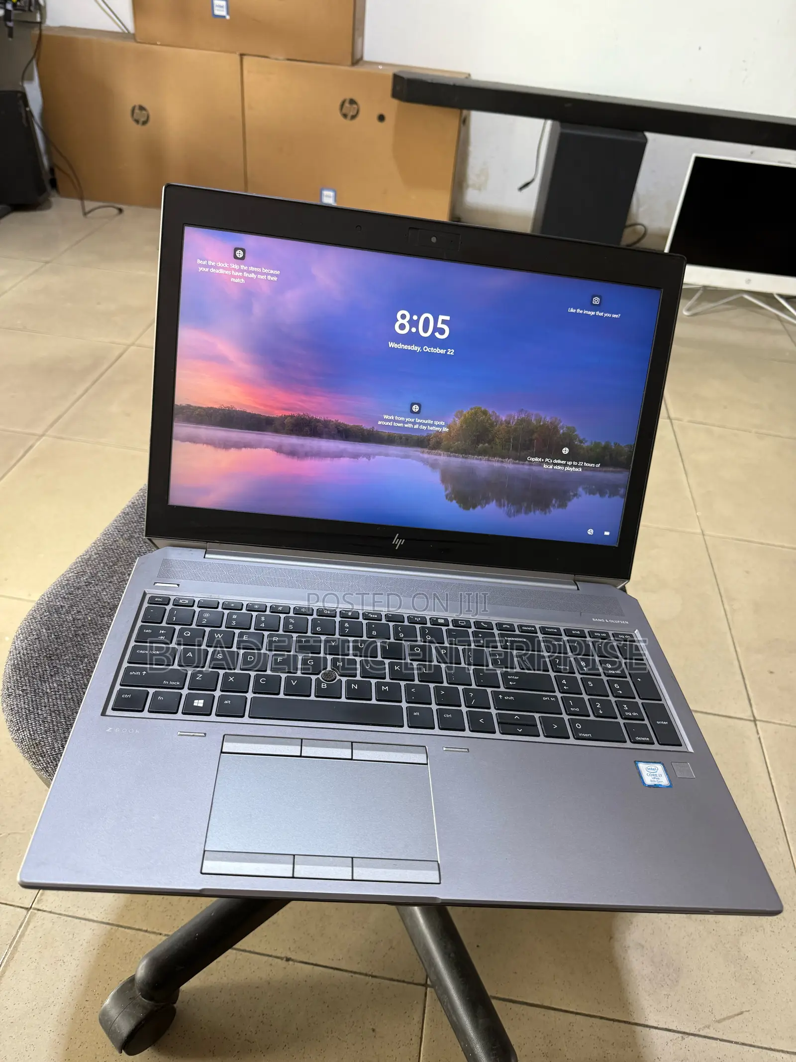 Laptop HP ZBook 15 G5 32GB Intel Core i7 SSD 512GB