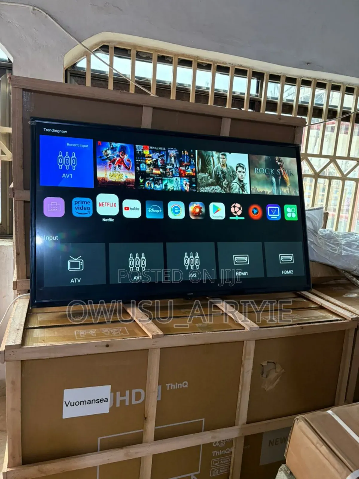 65" Smart Samsung TV (Slightly Used)
