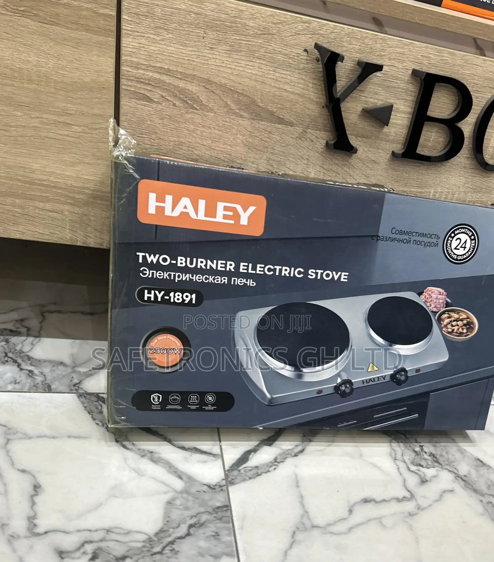 Originally (White) 2500 Watts Haley Hy-1891 Electric* Plate 2 Hub