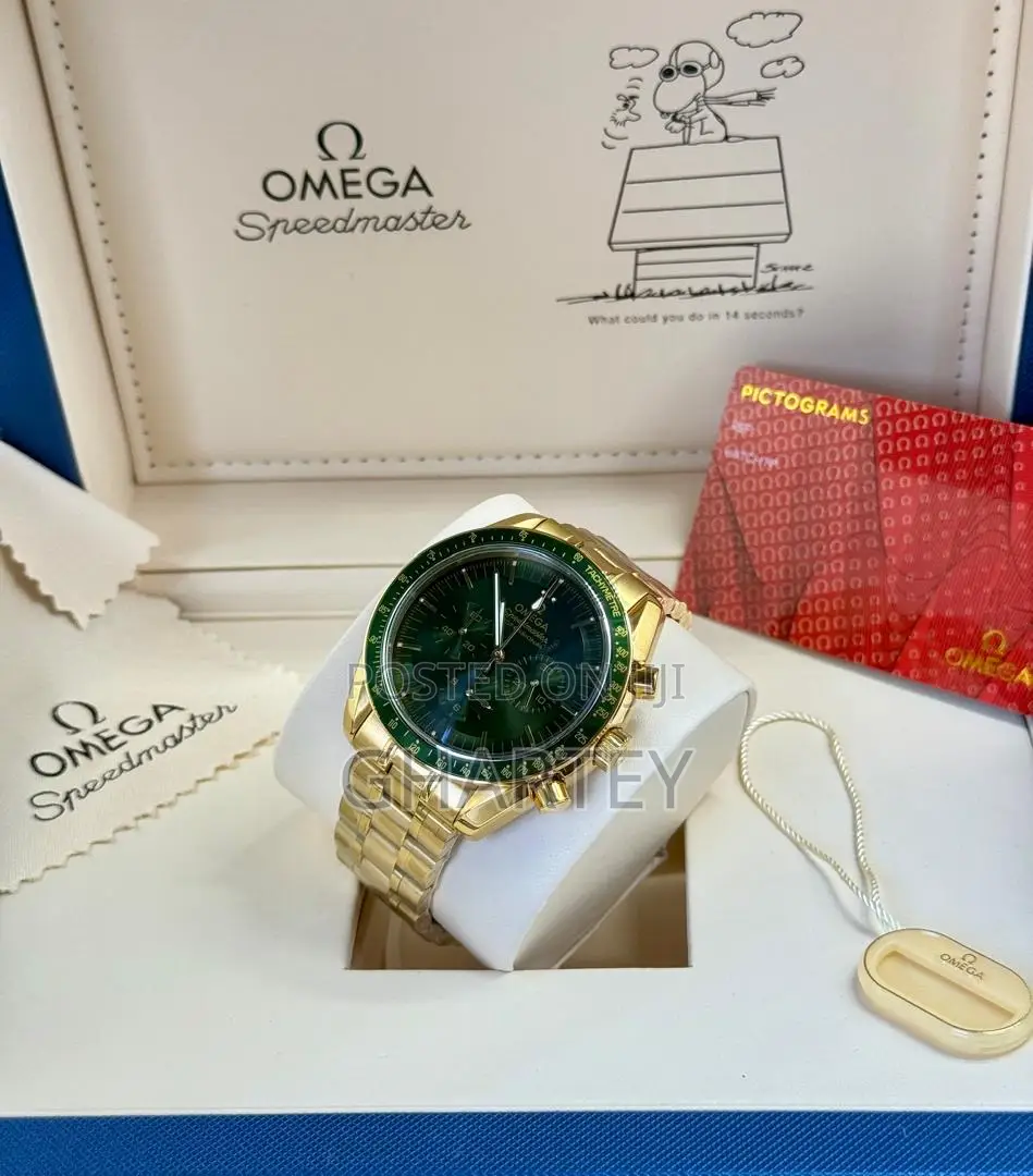 Omega Speedmaster Luxury Chronograph Automatic Chain Watch