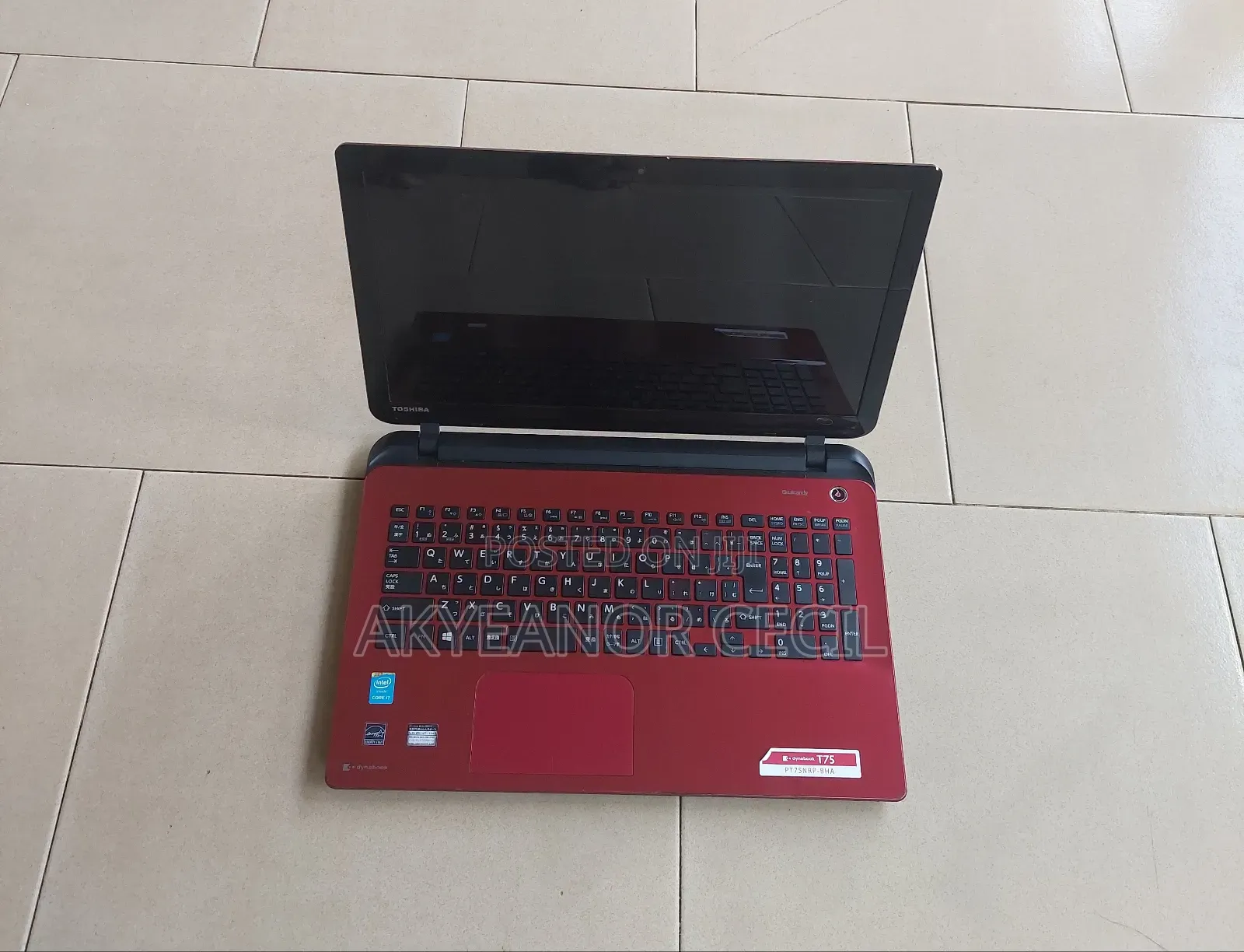 Laptop Toshiba 8GB Intel Core I7 HDD 1T