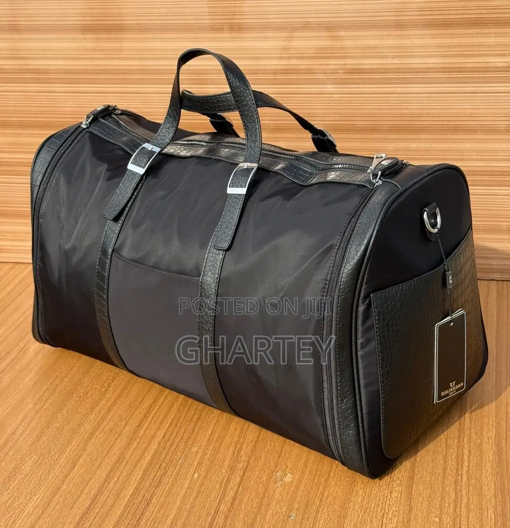 T.F. Bauman Premium Travel Duffel Bag - Sleek Stylish