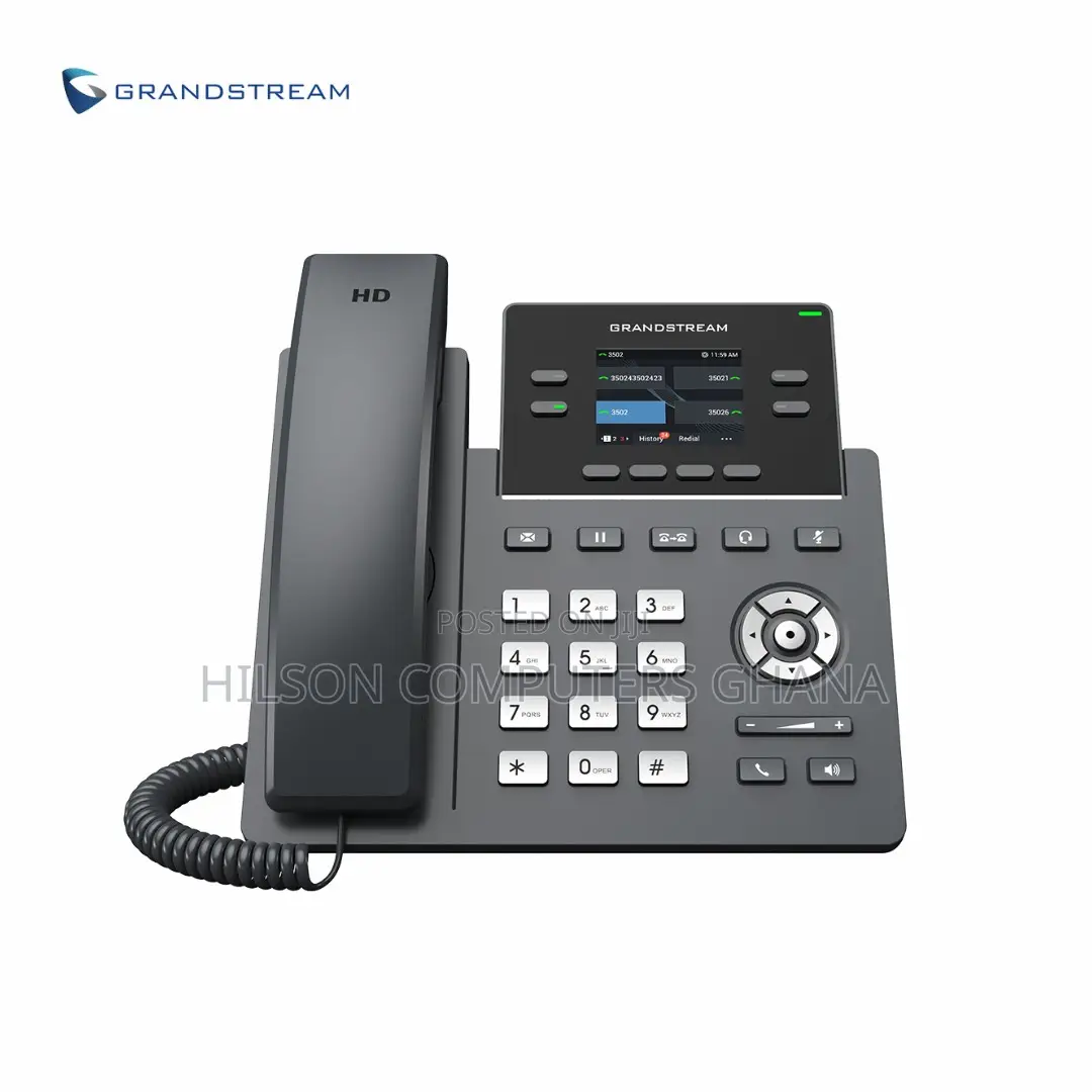 Grandstream Grp2612w Wifi 6 4-line 4-sip Accounts Carrier Ip Phone