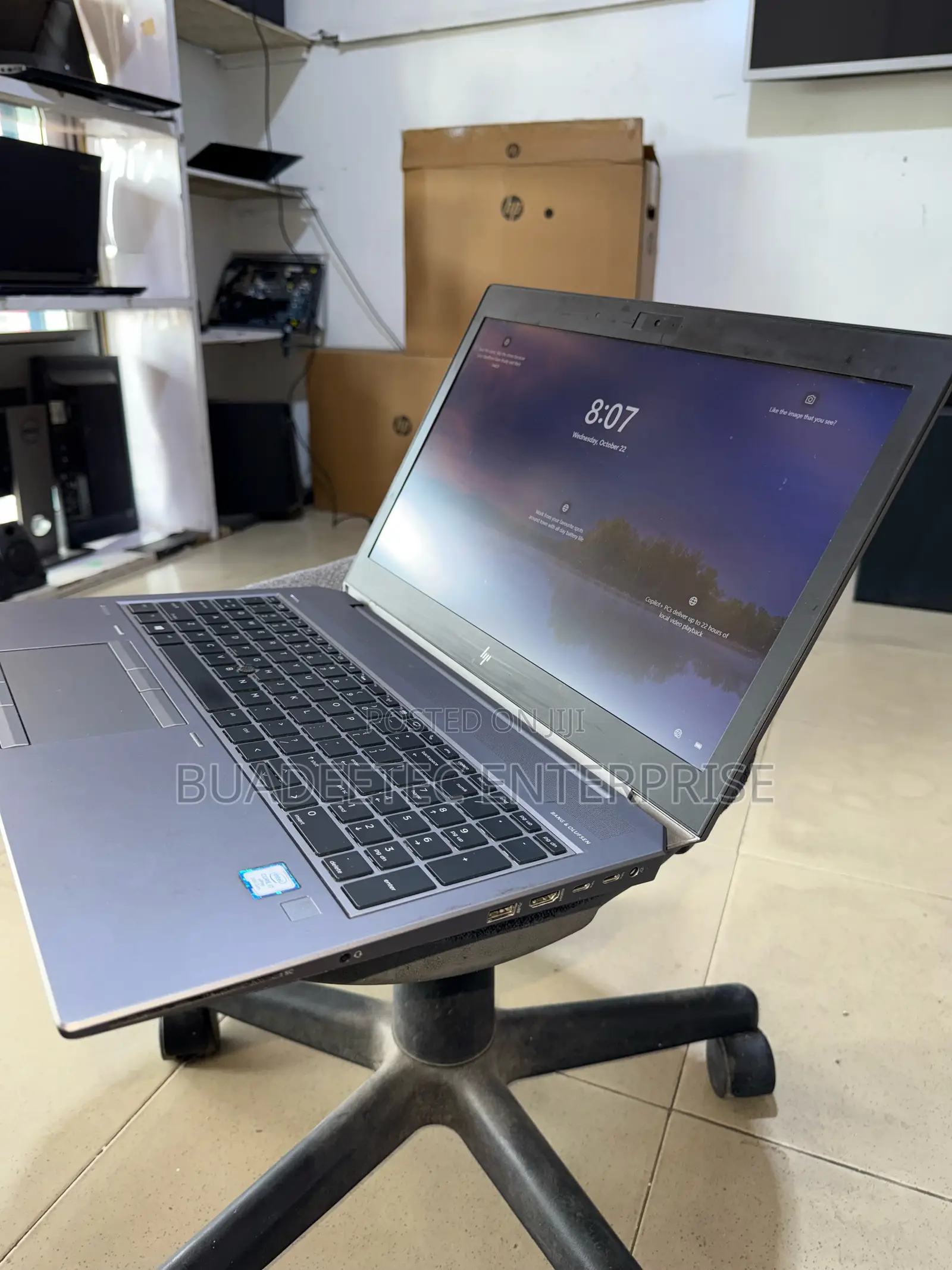 Laptop HP ZBook 15 G5 32GB Intel Core i7 SSD 512GB