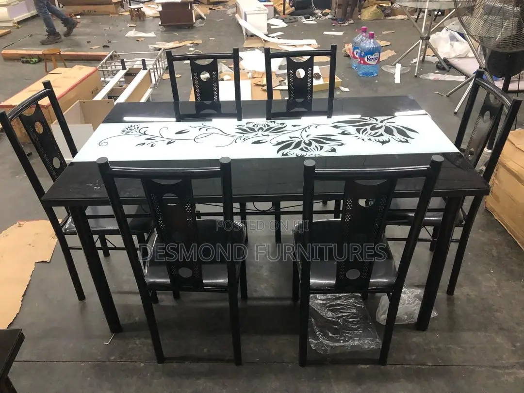 Dining Table With Six Chairs