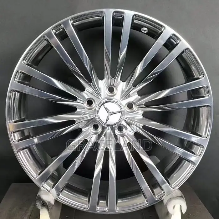 This Is Original Mercedes Benz Double 10 Spoke Wheel Rims 18 Inches.