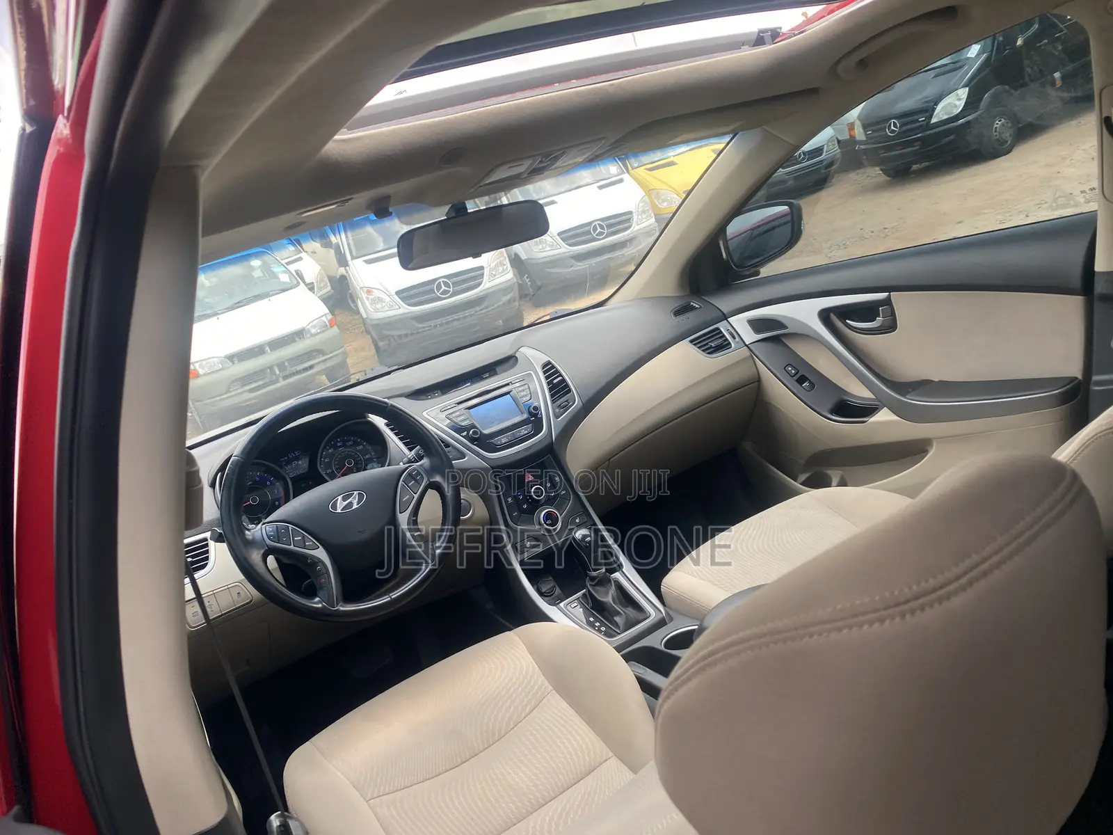 Hyundai Elantra Limited Sedan FWD (1.8L 4cyl 6A) 2016 Red
