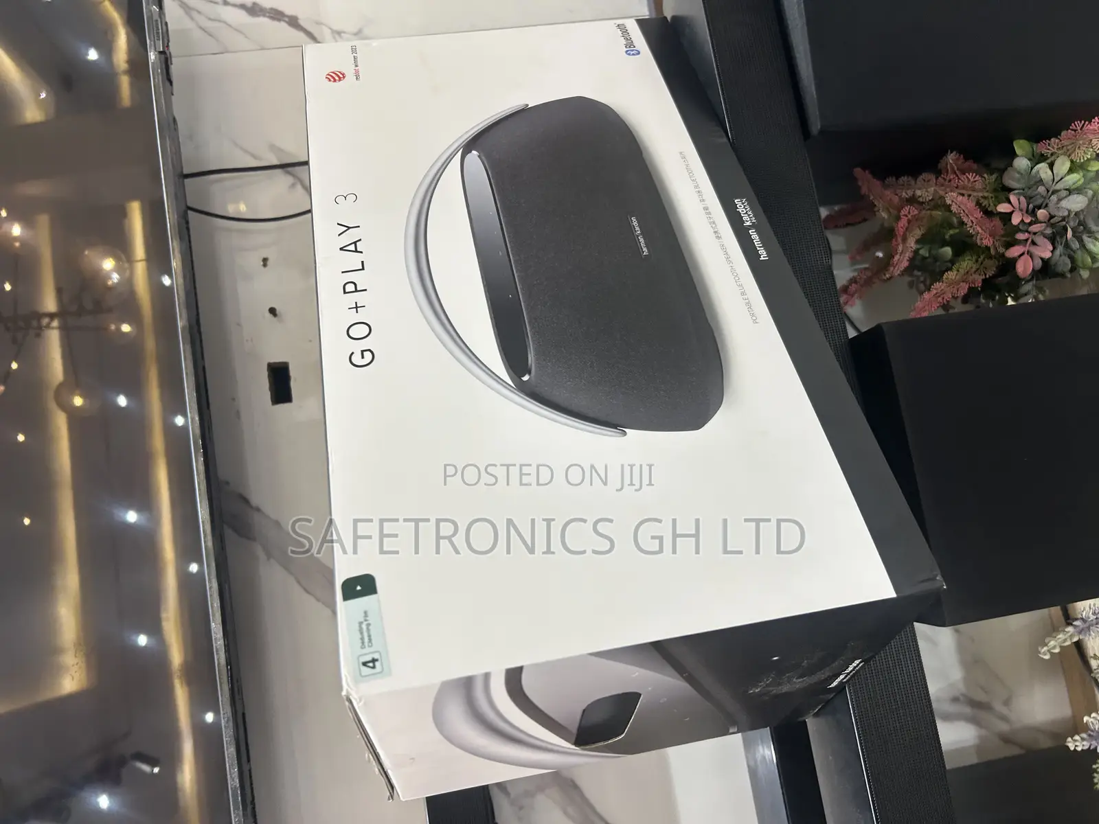 Choose New (Black) Harman Kardon Go + Play 3 Bluetooth Speaker
