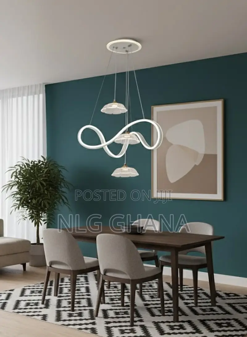 Modern Infinity Led Chandelier, Adjustable Pendant. Ghx7365