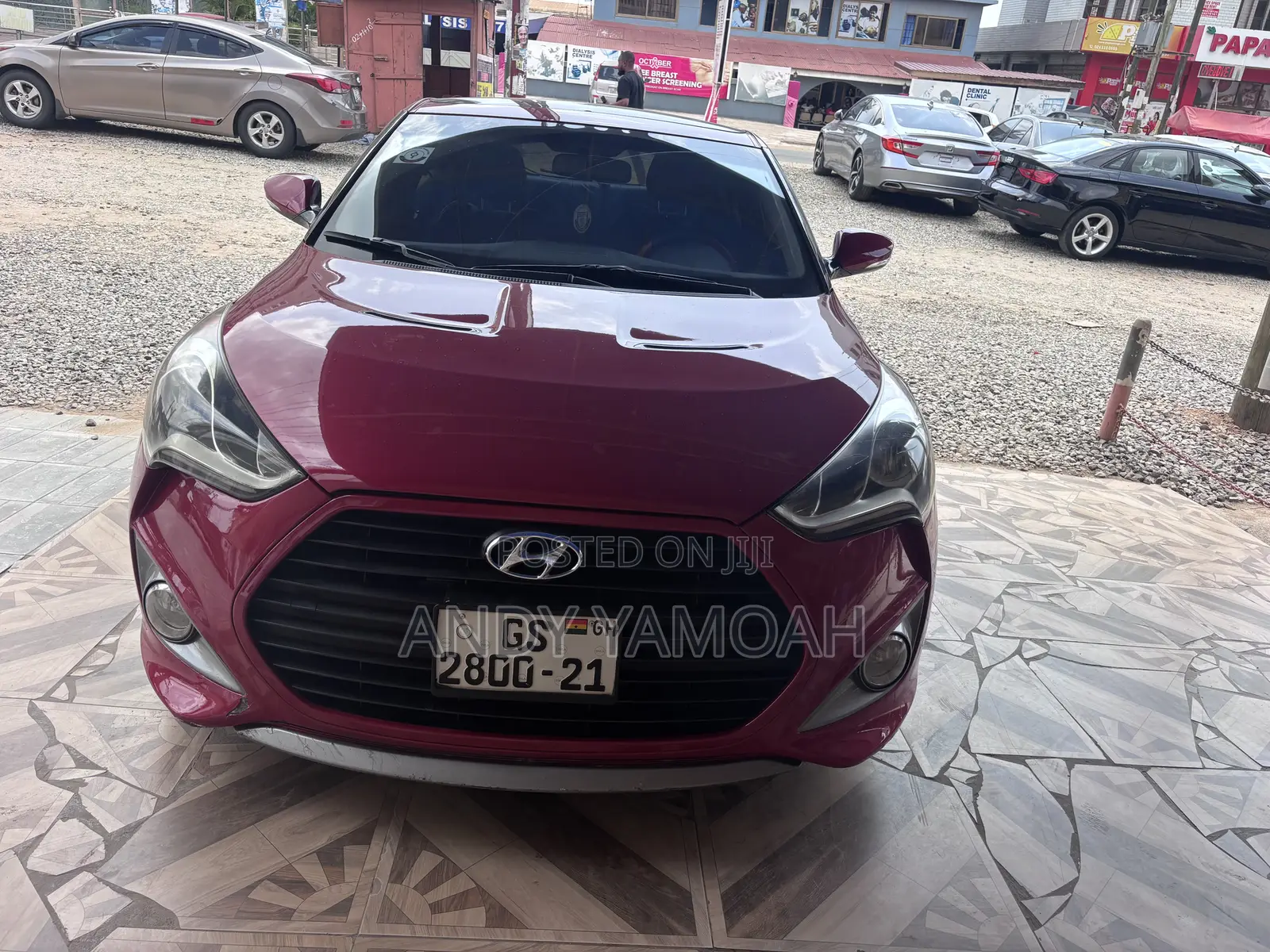 Hyundai Veloster 2015 Red