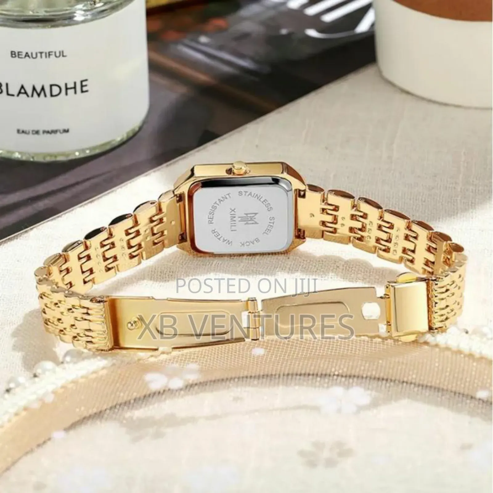 Hot Selling Women Minimalist Square Quartz Watc