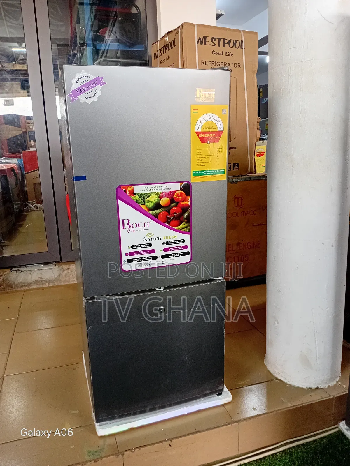 Roch Rfr145db_1 87 Liters Fridge Freezer – Energy Efficient Sleek