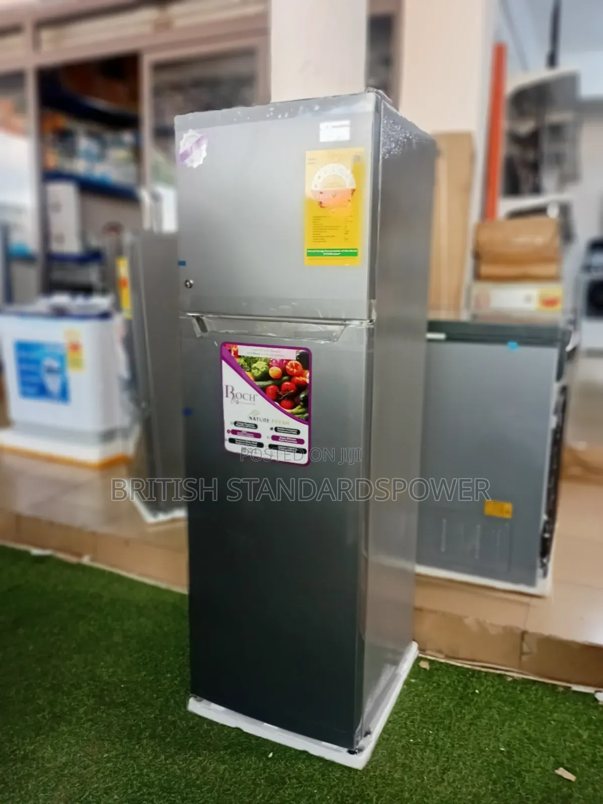 Roch 168l Double Door Refrigerator