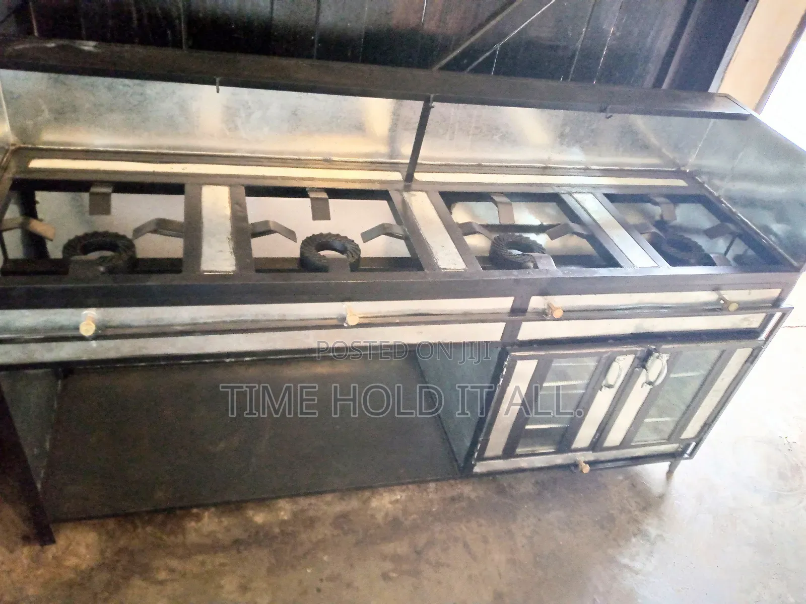 For Stand Gas Stove With Mini Oven for Industrial Use