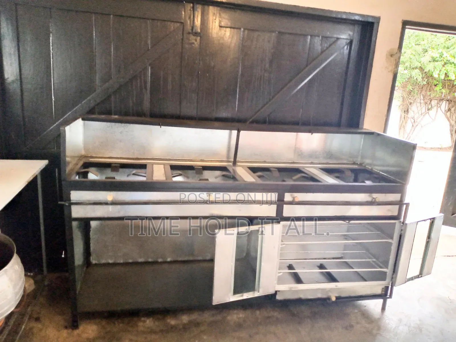 For Stand Gas Stove With Mini Oven for Industrial Use