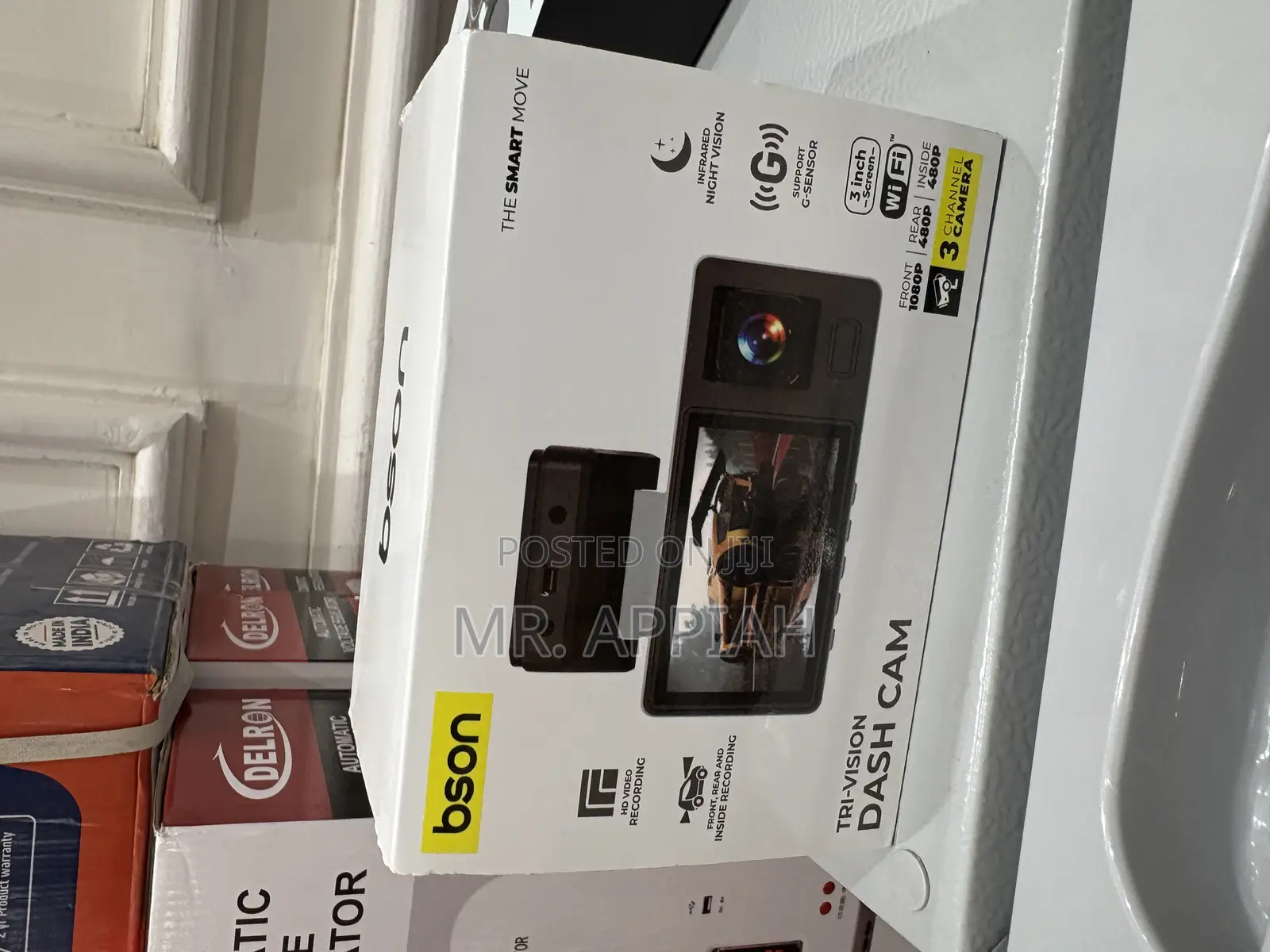 Long Lasting Bson Dash Camera(Black) 