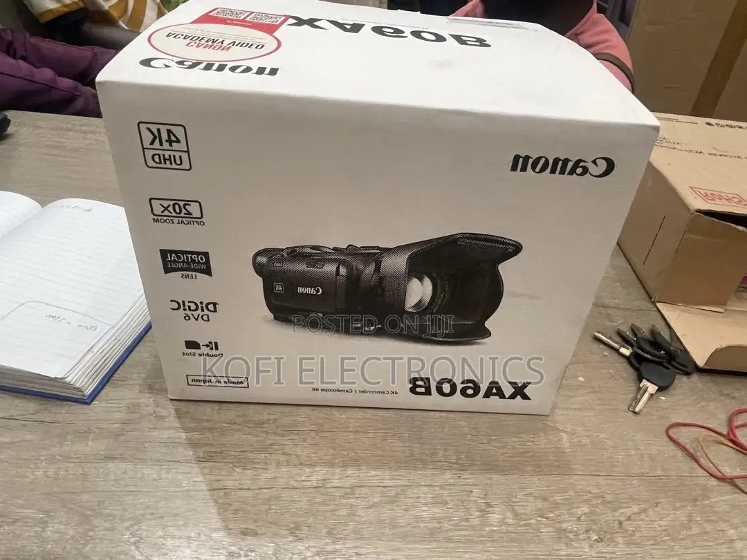 Canon Ultra Hd Camera With 20x Zoom