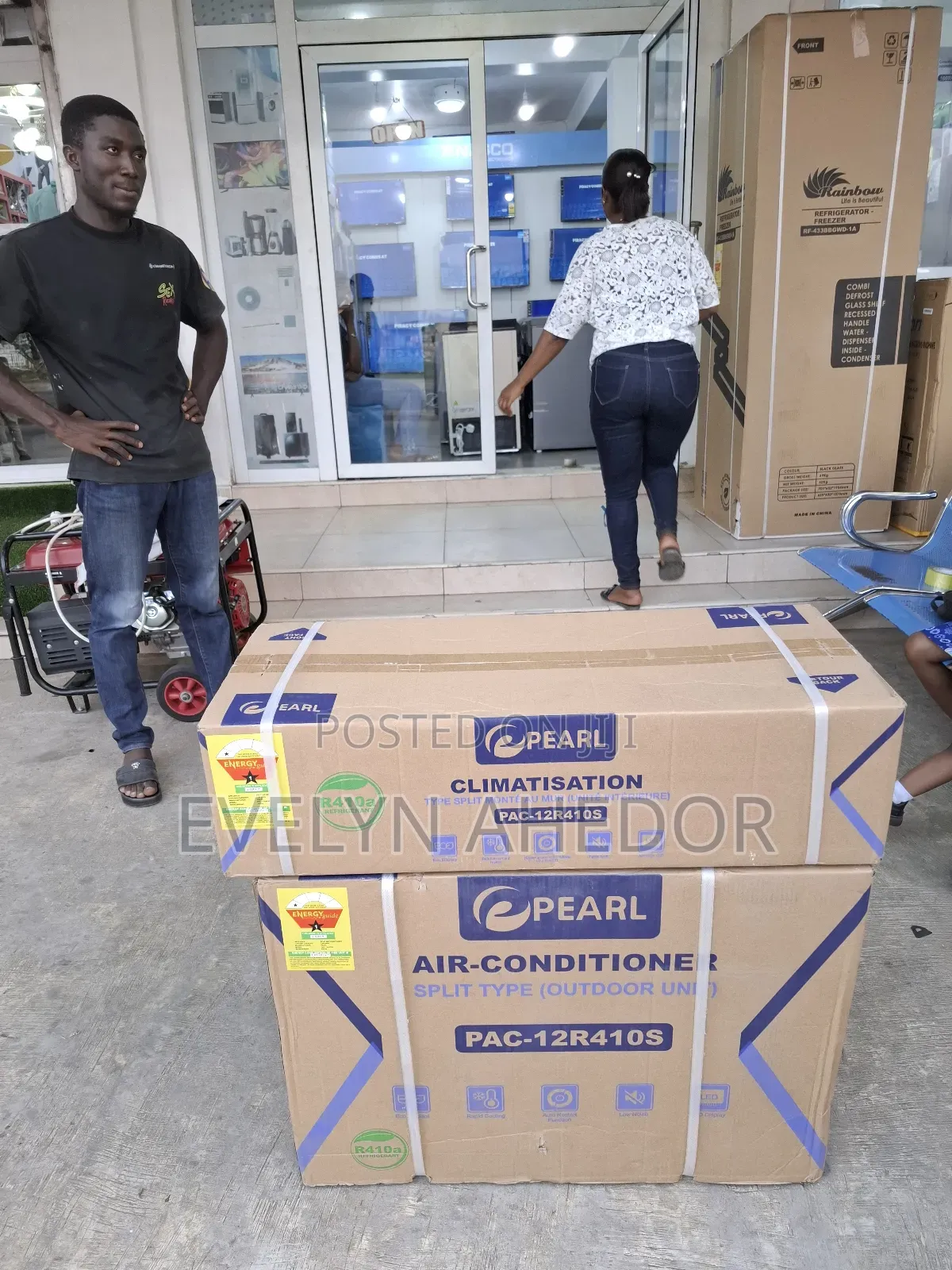 R410s Gas Pearl Ac 1.5hp Available for Sale Brand New With Low Noise