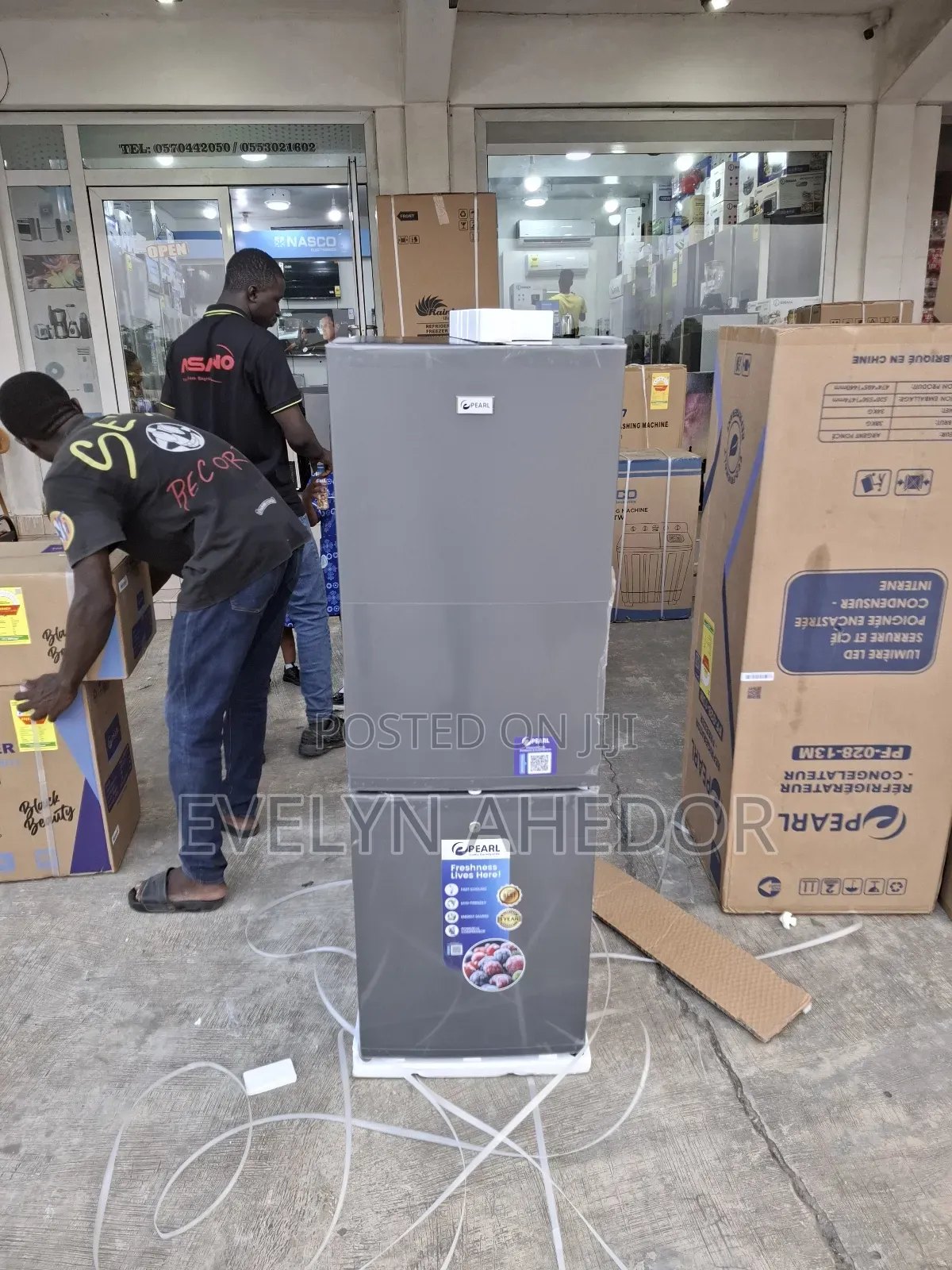 Pearl Double Door Fridge 157ltrs Brand New