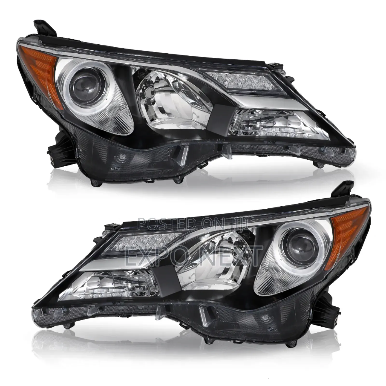 2016-2017 Toyota Rav4 Headlight Halogen Pair