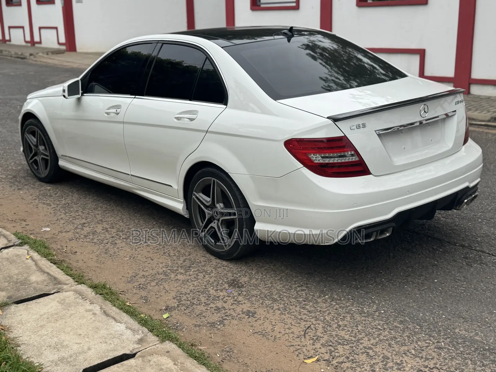 Mercedes-Benz C63 2013 White