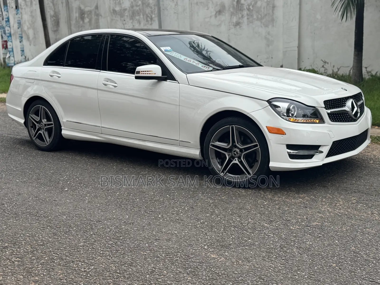 Mercedes-Benz C63 2013 White