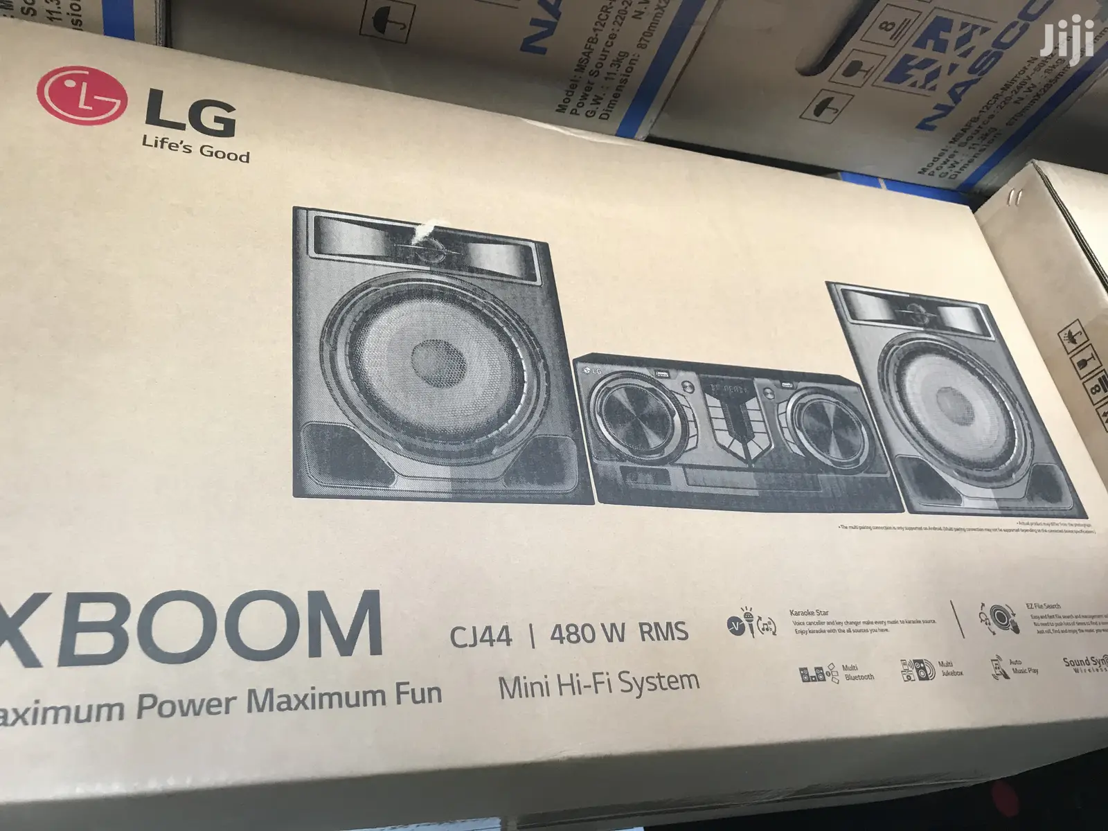 LG Cj44 Hi-fi Audiosystem X Boom Cj44 With 480W Rms