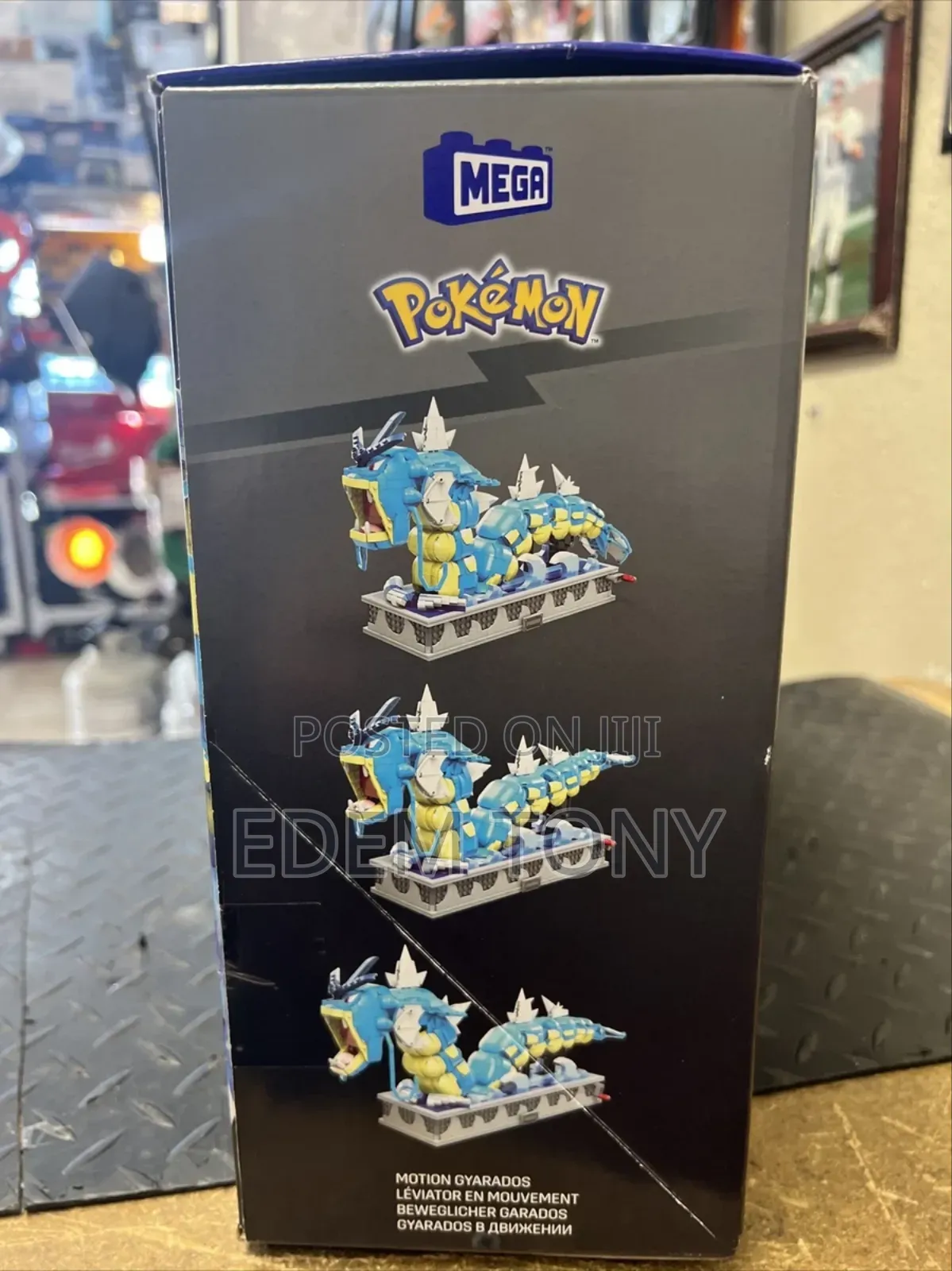 Mega Pokémon Gyarados Kinetic Motion Lego Building Block Set - 2186pcs