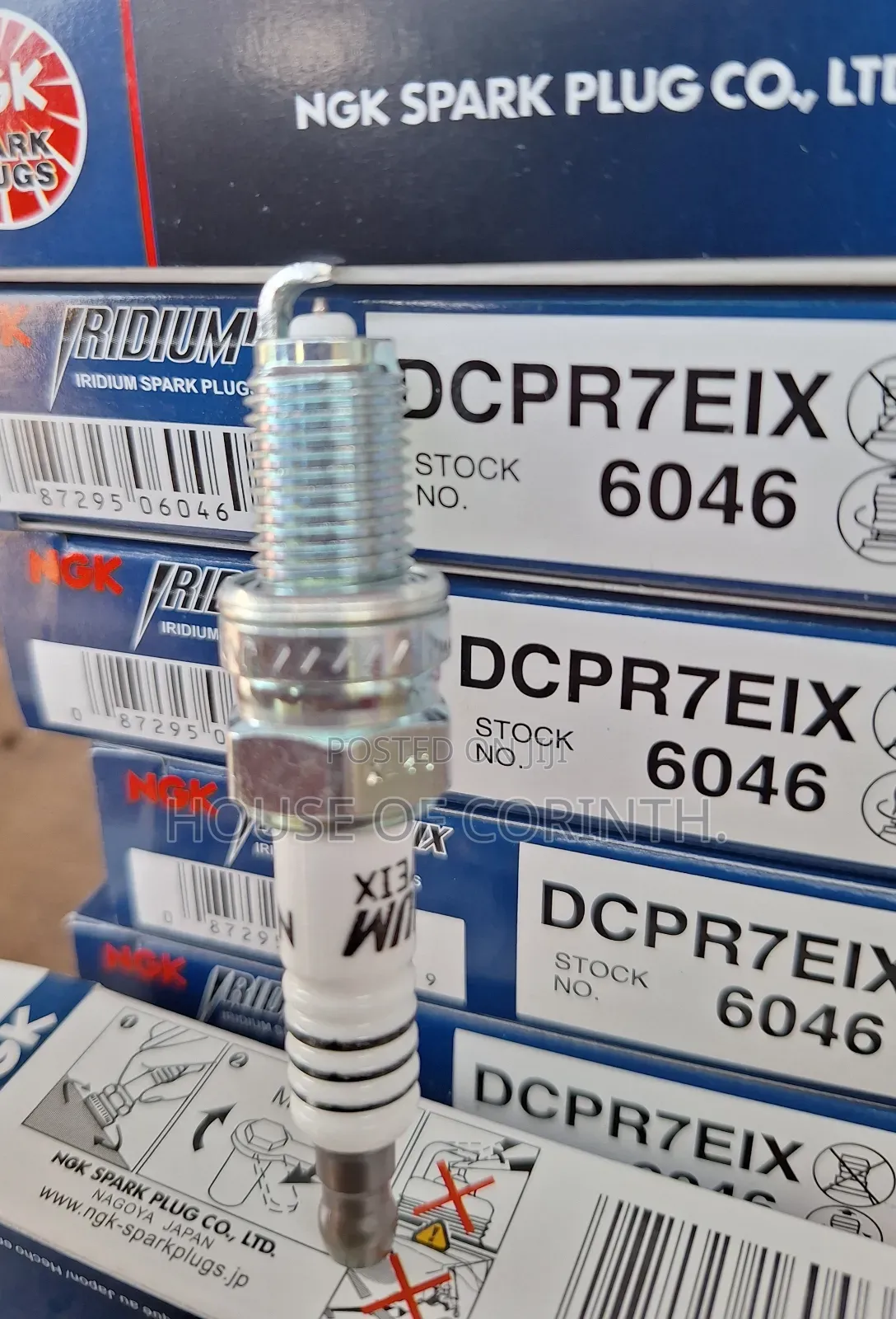 Ngk Spark Plugs 16' 14' Short, Iridium