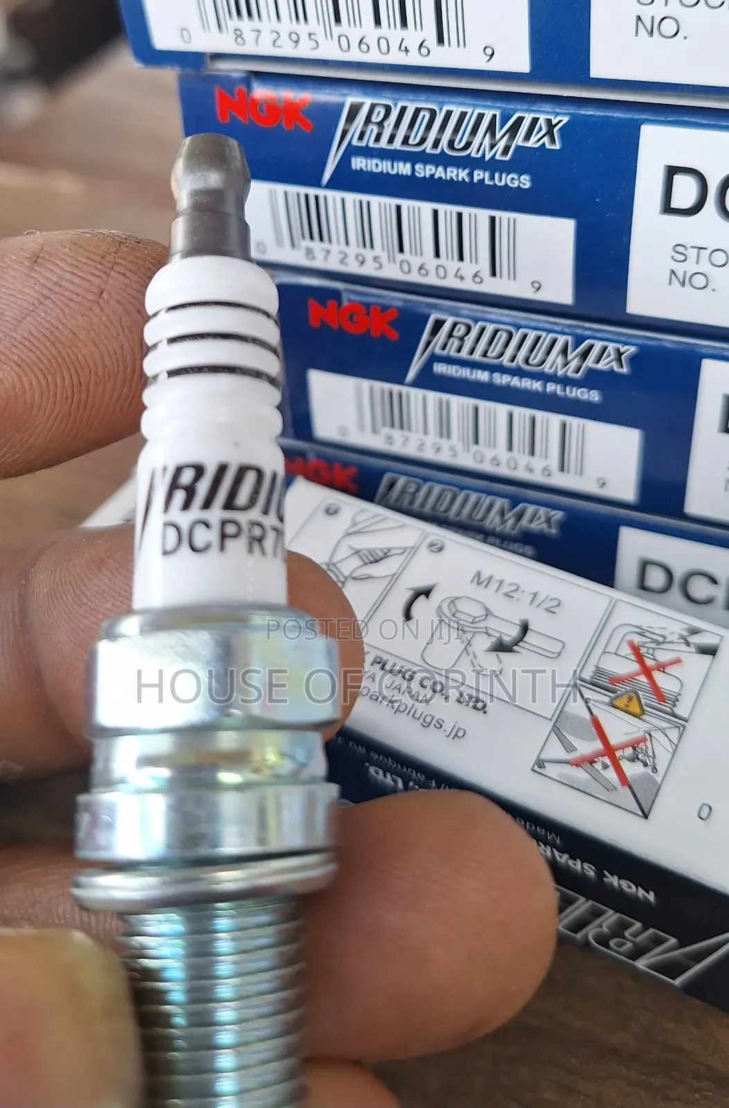 Ngk Spark Plugs 16' 14' Short, Iridium