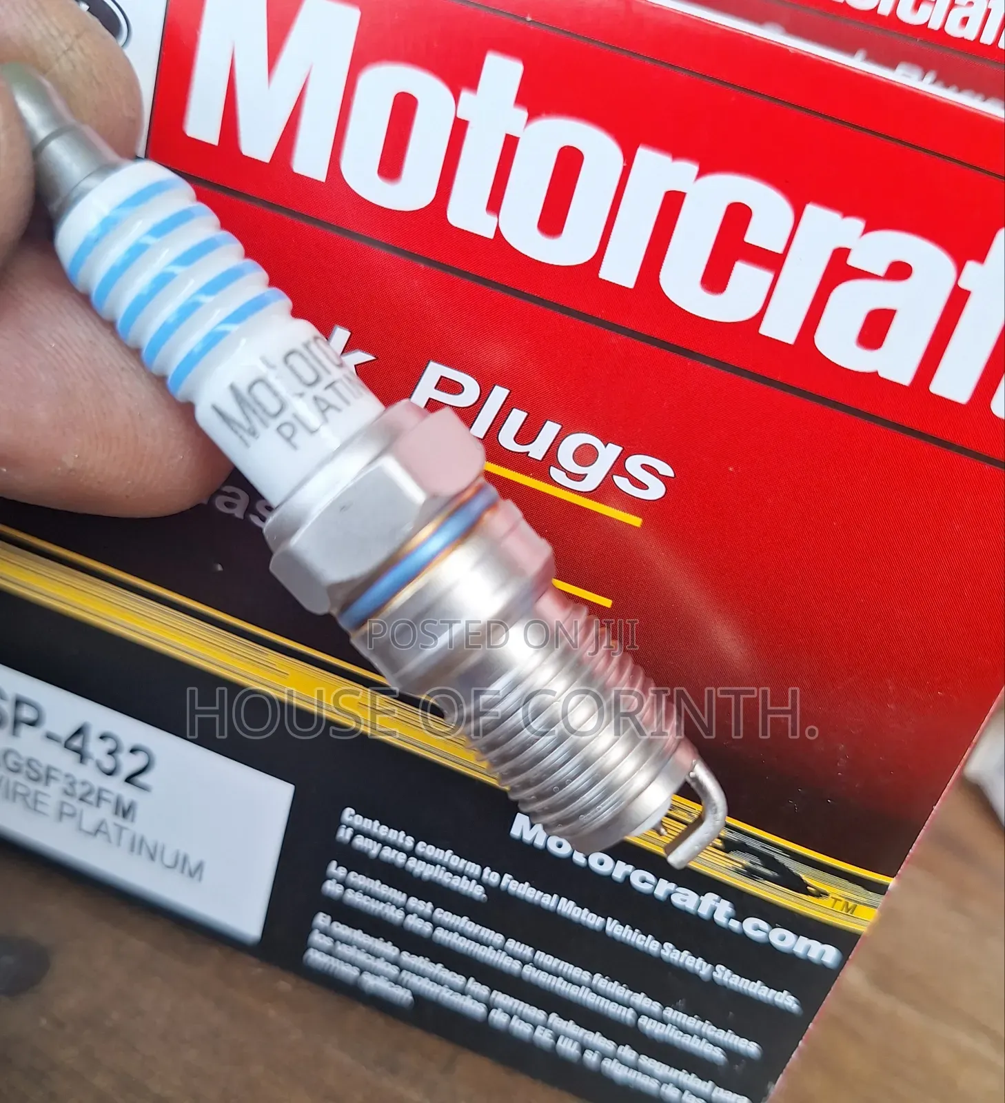 Motorcraft Spark Plugs Sp-432, 16' 16' Short, American Type
