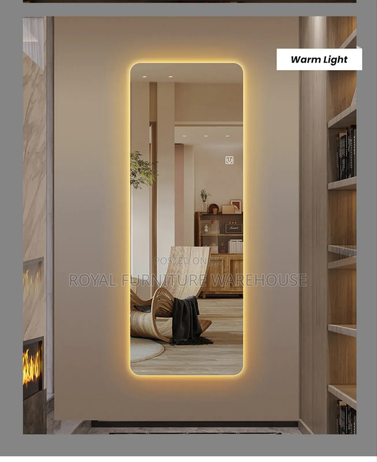 Illuminated Full Body Length Mirror
