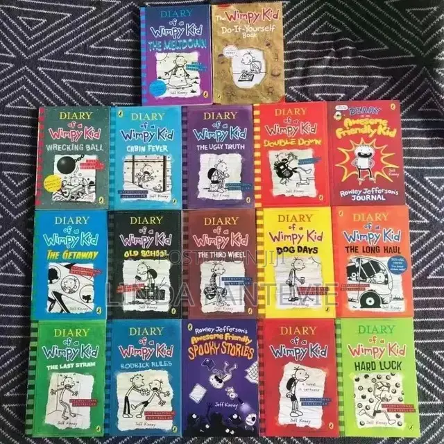 Diary of a Wimpy Kid 22 Books