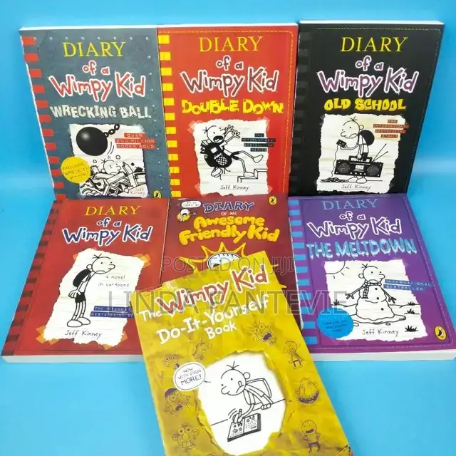 Diary of a Wimpy Kid 22 Books