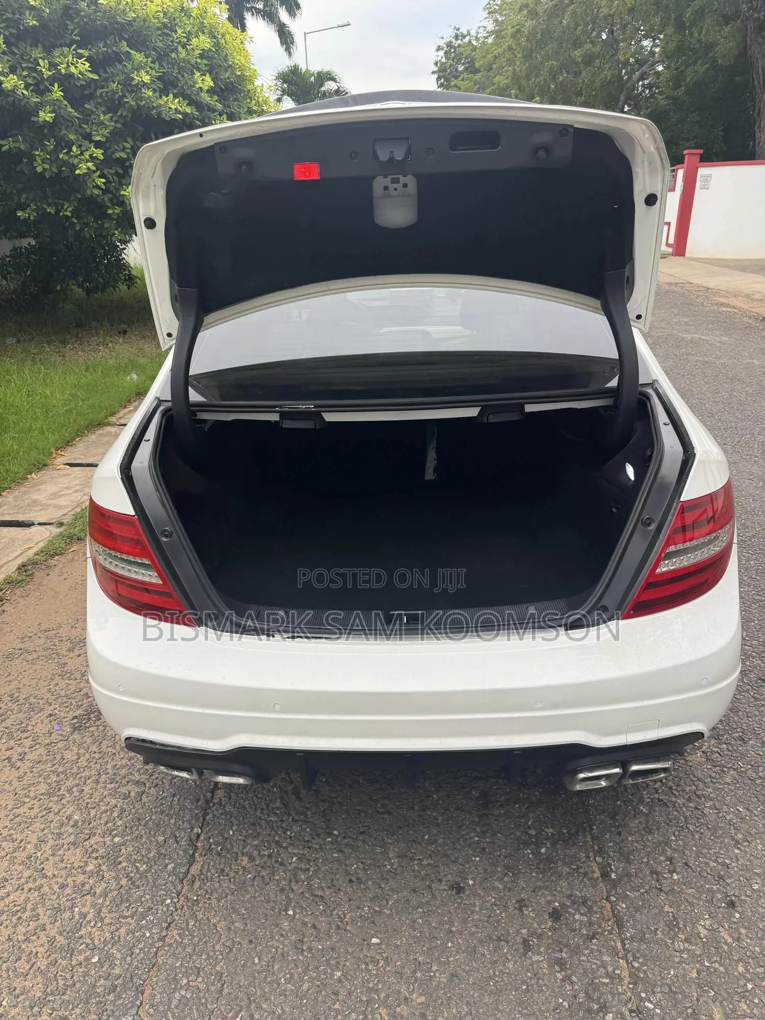 Mercedes-Benz C63 2013 White