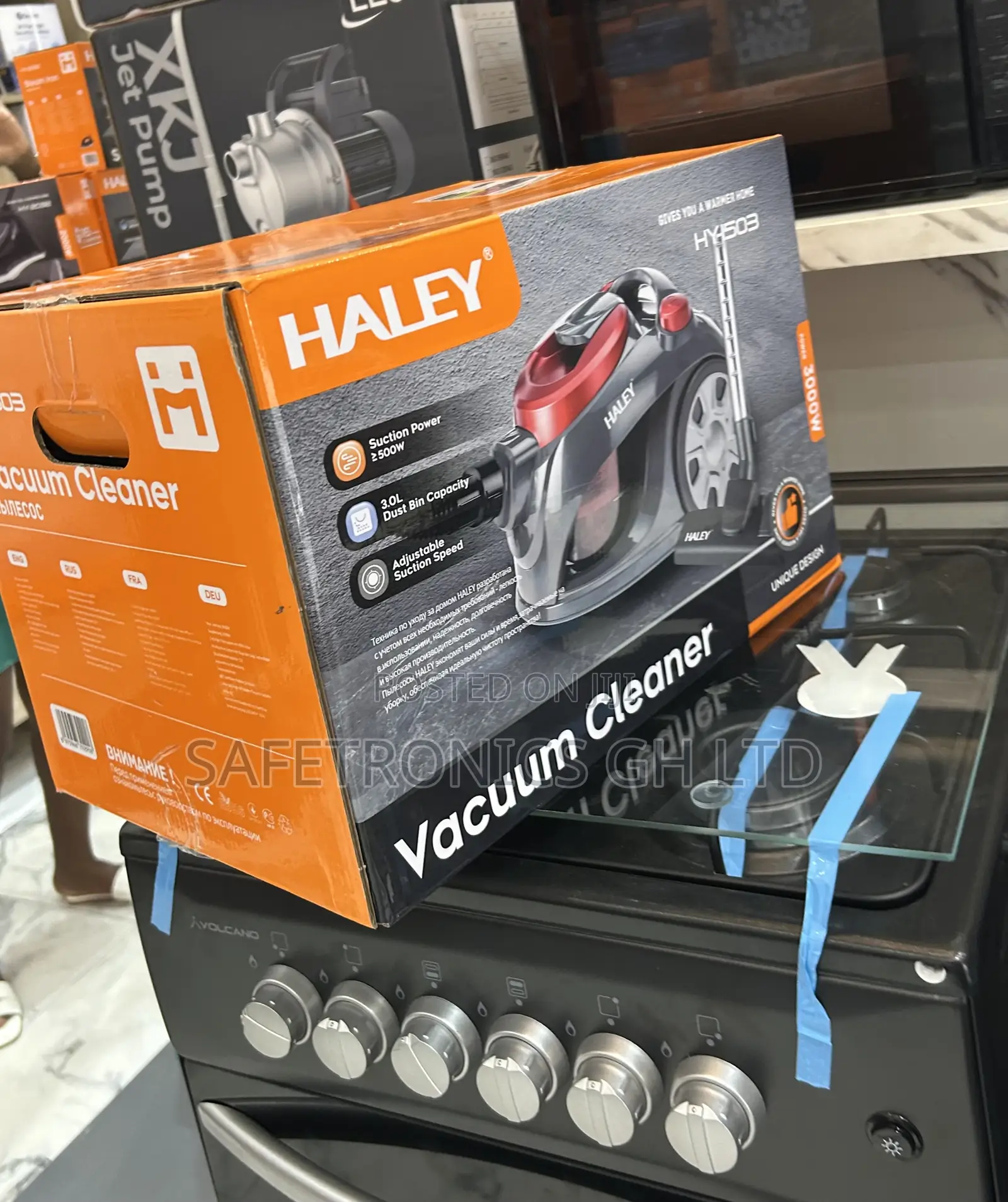 Brand New Original Hy-1503 4.5l Haley Red* 3000 Watts Vacuum