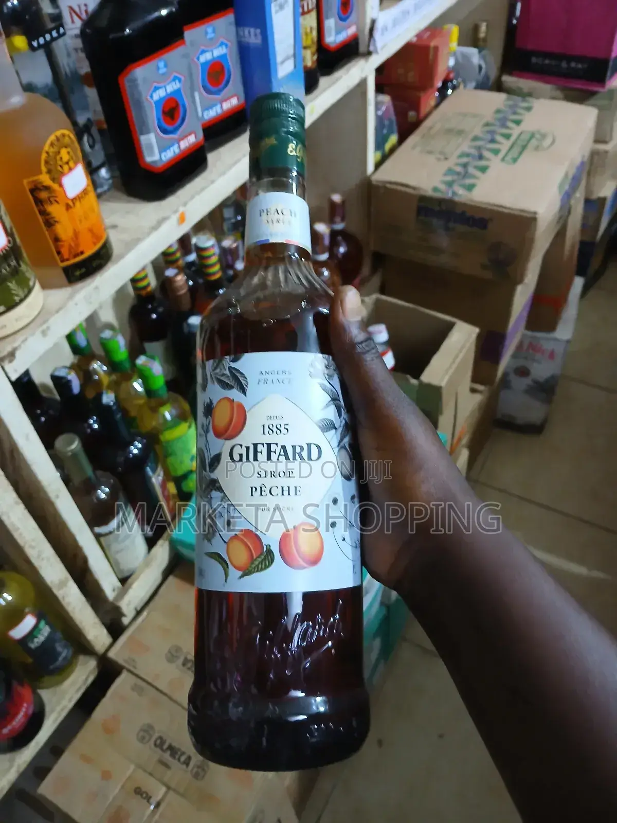 Giffard Peach Syrup 1l