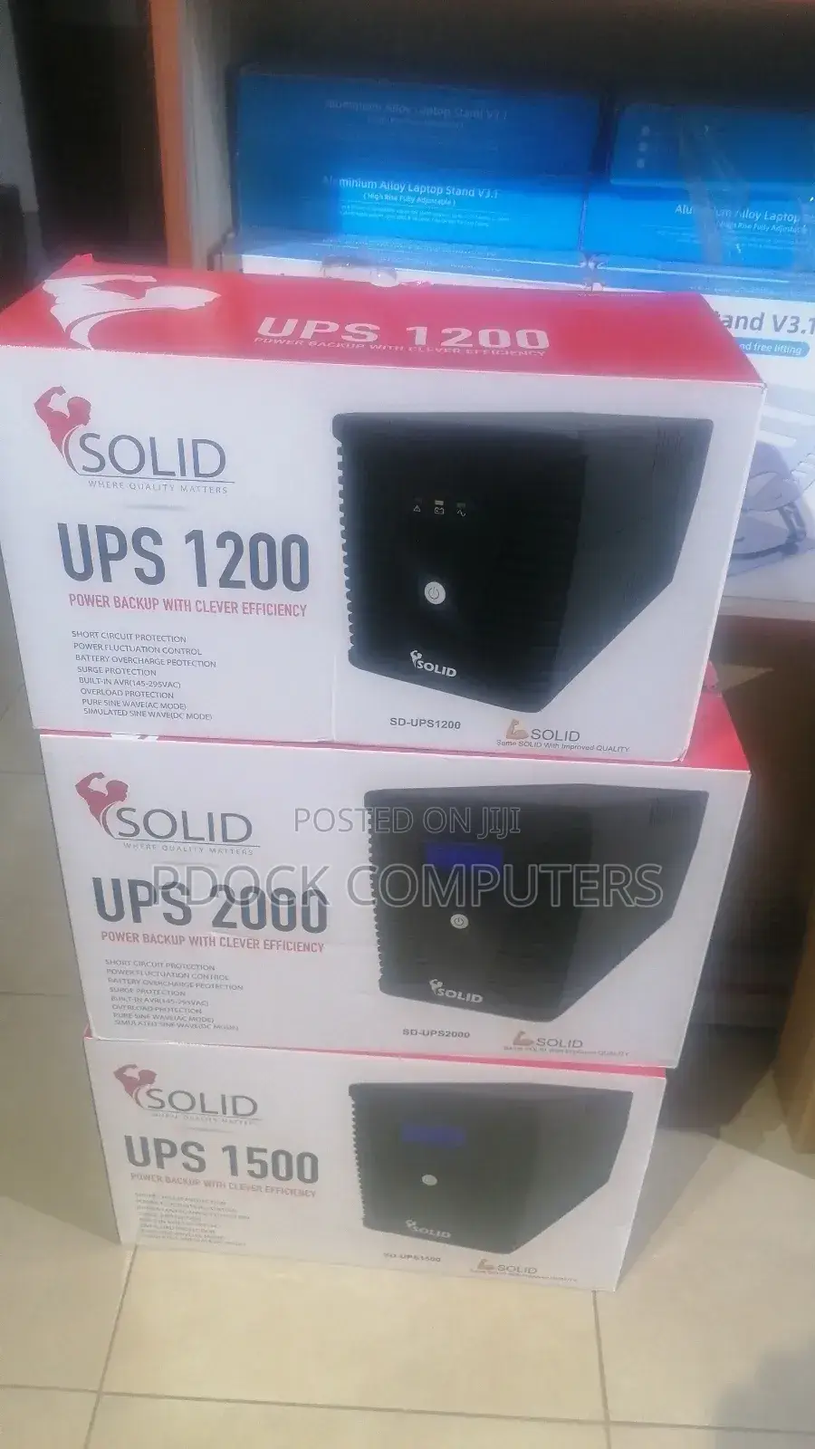 Solid 1200va/1.2kva Pro Line Interactive Ups +Built in Avr
