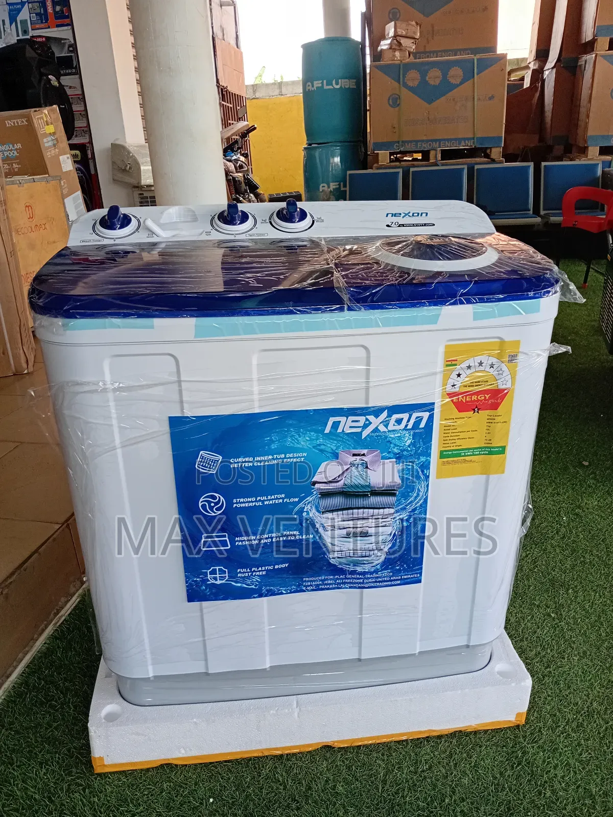 7kg Nexon Washing Machine Better Cleaning Effect
