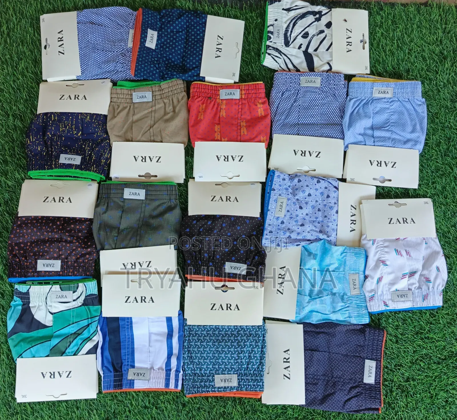New Authentic Zara Boxer Shorts Arrivals For Men
