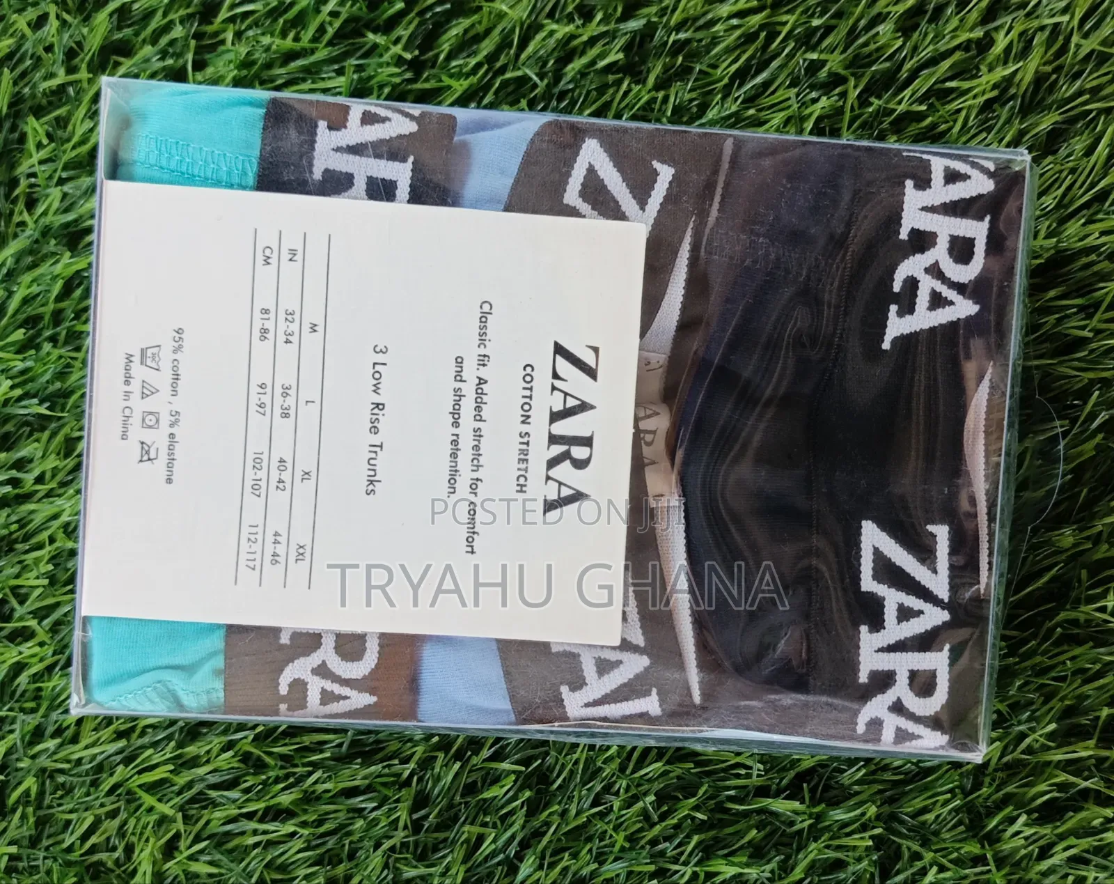 Tryahu Exclusive: Premium Cotton Boxer Shorts Zara, Gucci, Dior