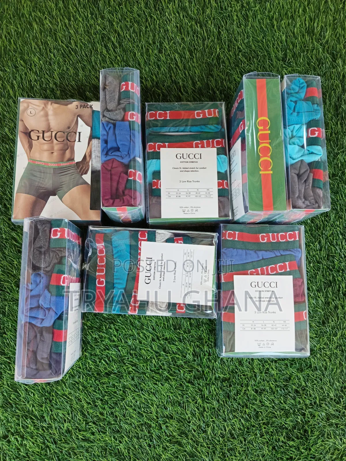 Tryahu Men’S Essentials — 100% Cotton Zara, Gucci, Dior Boxer Shorts
