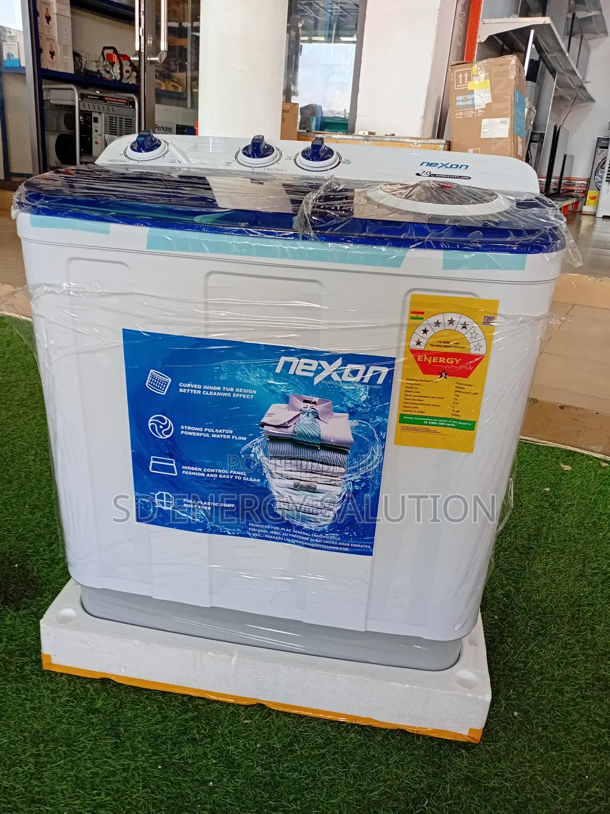 Nexon Intelligent Cleaning 7kg Nexon Washing Machine