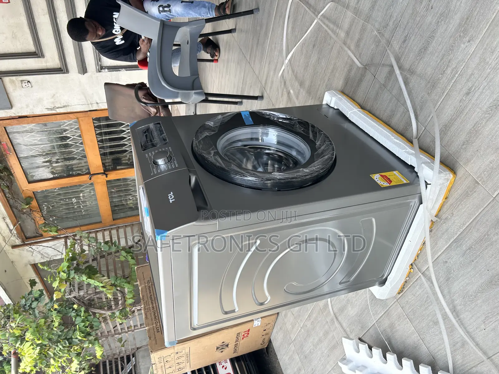 Fresh in Box || P608fl Fully Auto 8kg TCL Front Loader Grey Washer
