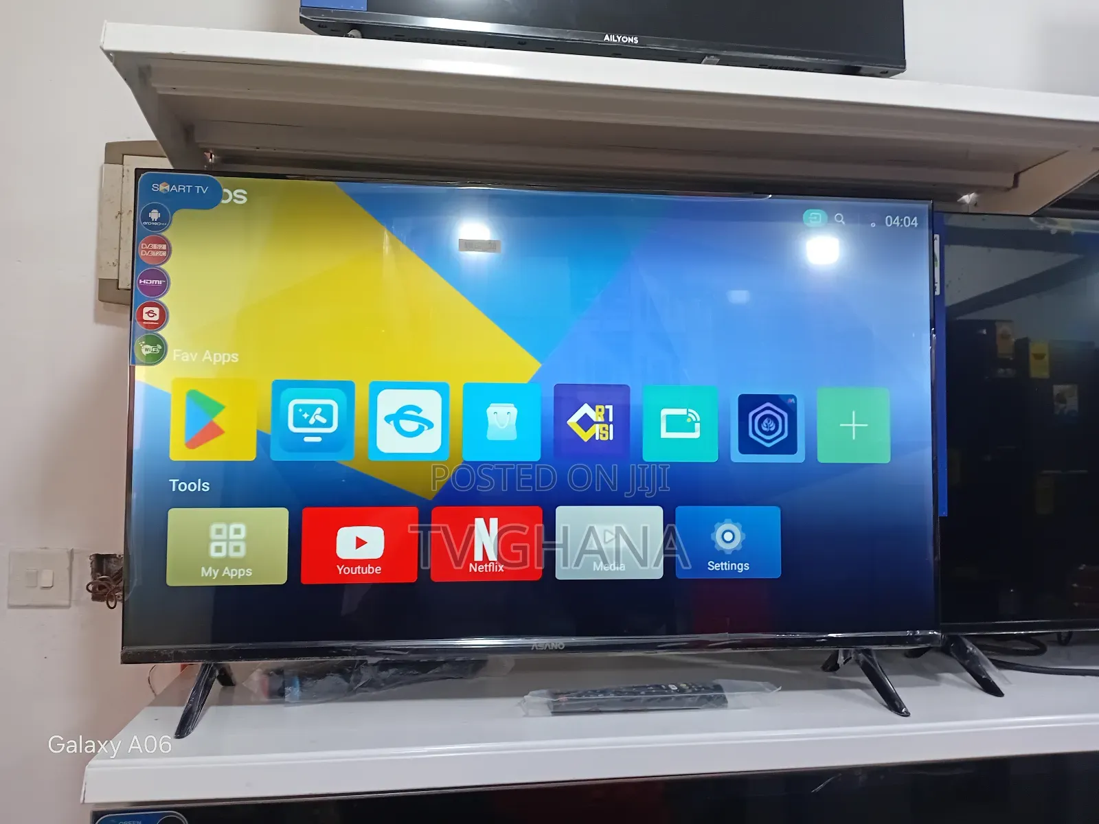 Asano 43” Smart Digital Tv – Wifi, Youtube Netflix Ready