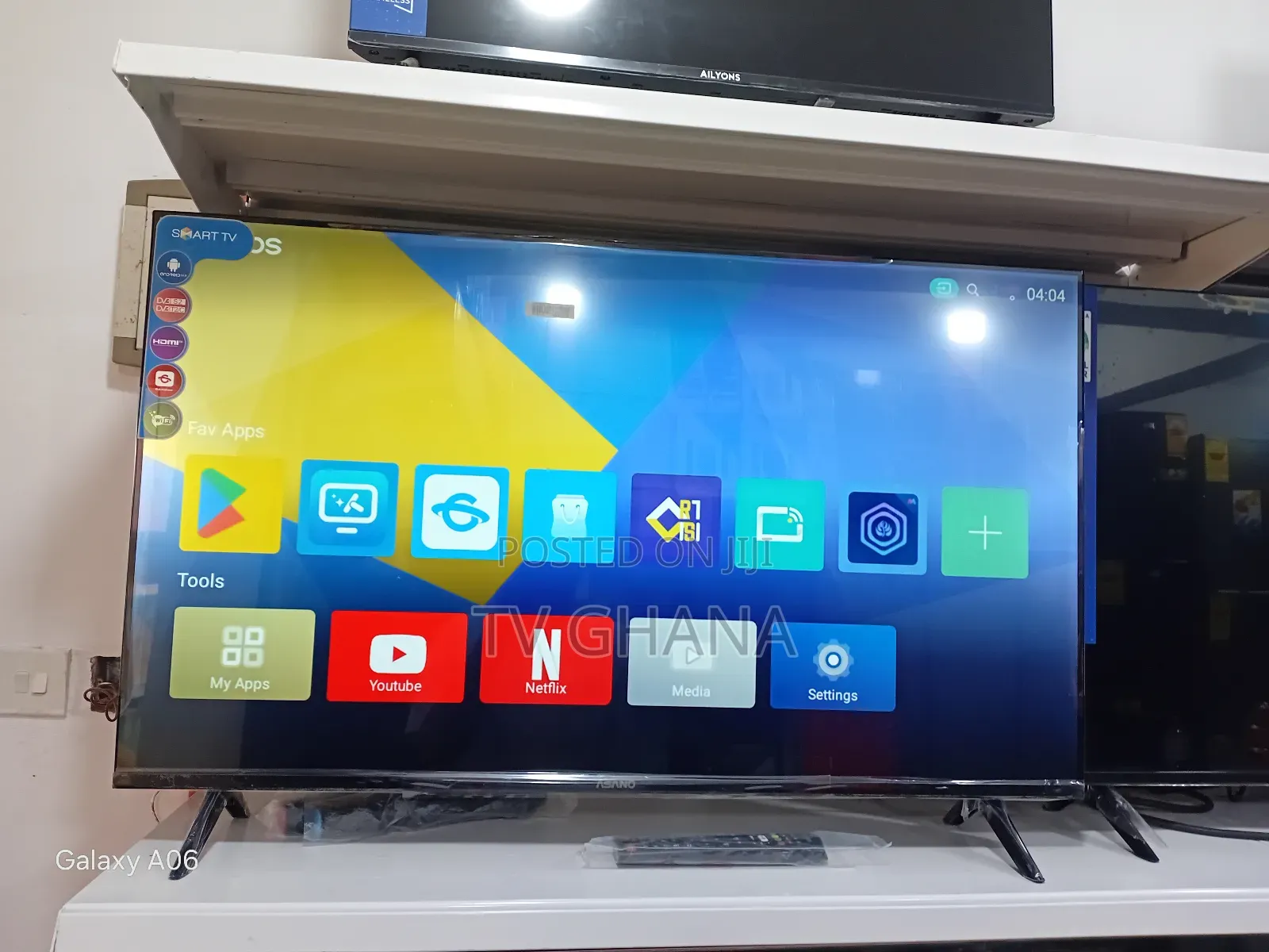 Asano 43" Android Smart Tv – Stunning Visuals, Great Sound