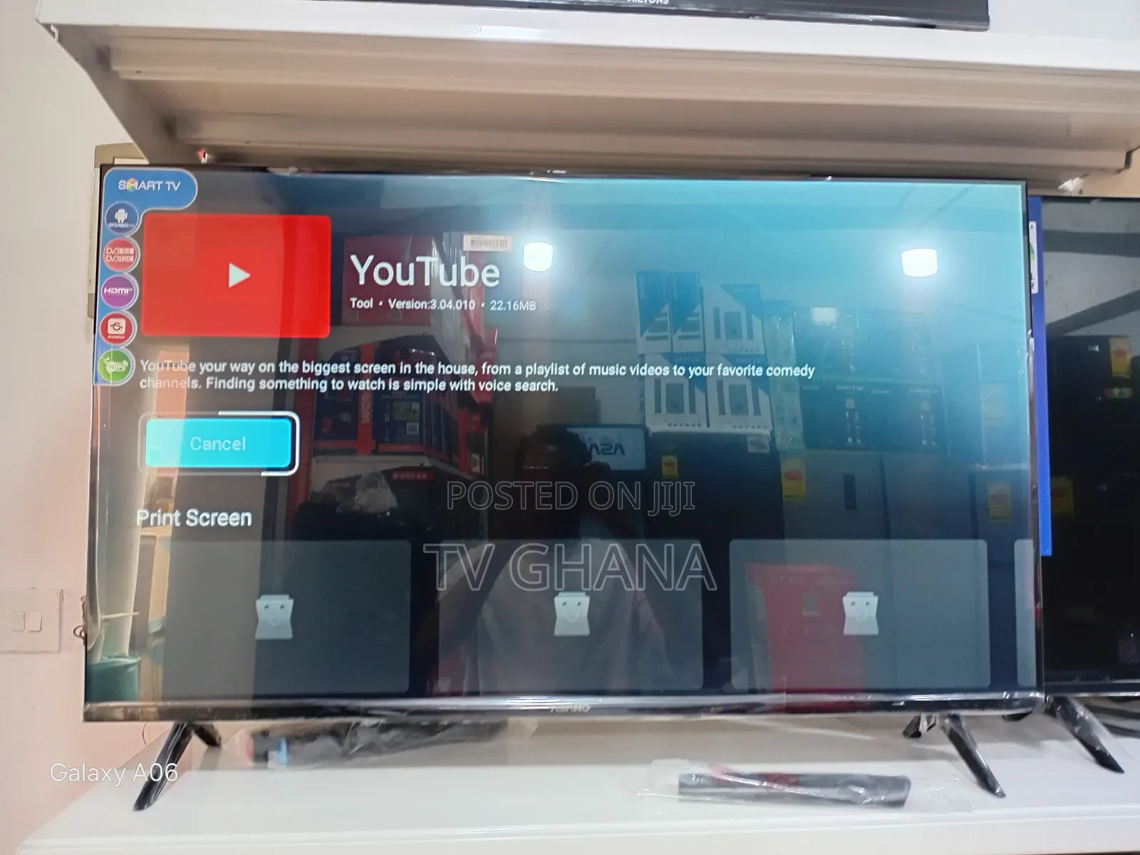 Asano 43" Android Smart Tv – Stunning Visuals, Great Sound