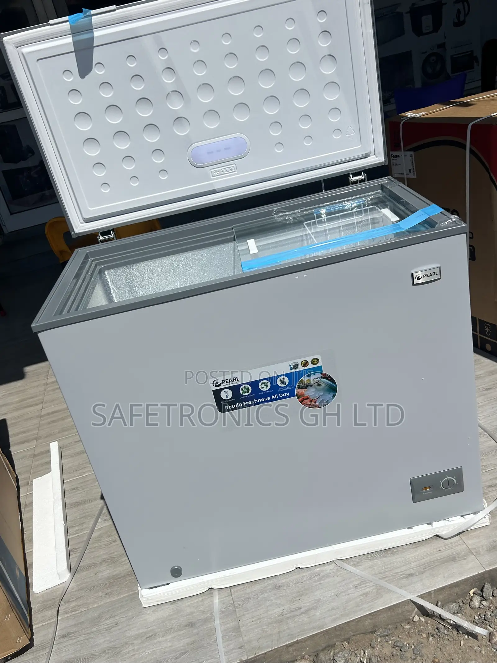 Newly Bulky PCF-2530-1a 1 Door Pearl Grey 200l Beast Freezer